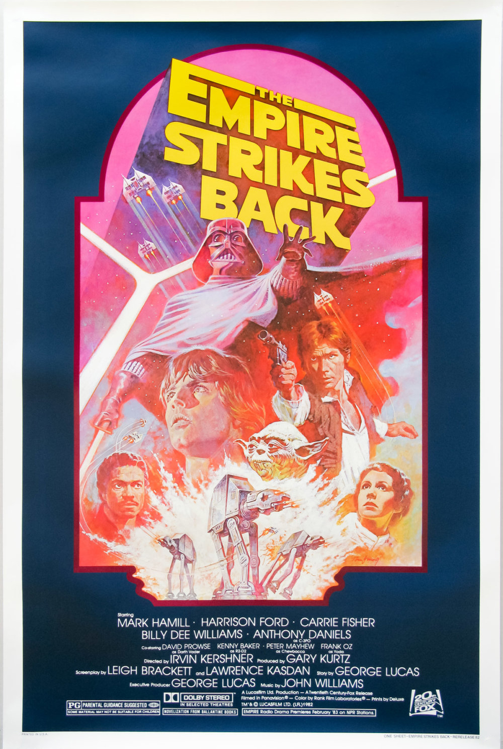 The Empire Strikes Back 1982 Vintage Poster | Galerie Posters